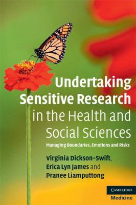 Undertaking Sensitive Research in the Health an... 0521718236 Book Cover