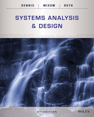 Systems Analysis and Design 1118897846 Book Cover