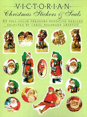 Victorian Christmas Stickers and Seals: 62 Full... 0486251527 Book Cover