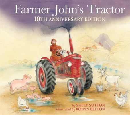 Farmer John's Tractor [Board book] 1760655031 Book Cover