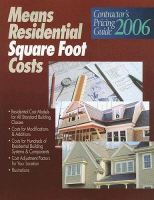 Means Residential Square Foot Costs 0876298099 Book Cover