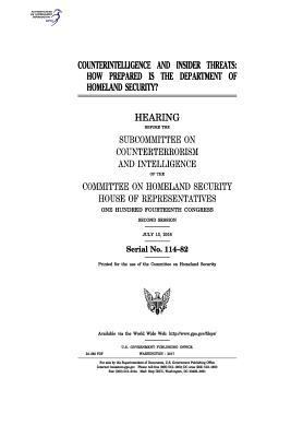 Counterintelligence and insider threats: how pr... 1974653234 Book Cover
