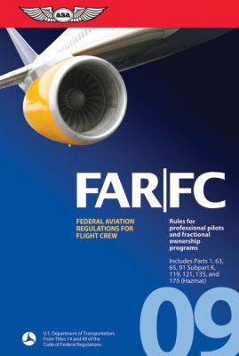 FAR/FC: (Federal Aviation Regulations for Fligh... 1560277017 Book Cover