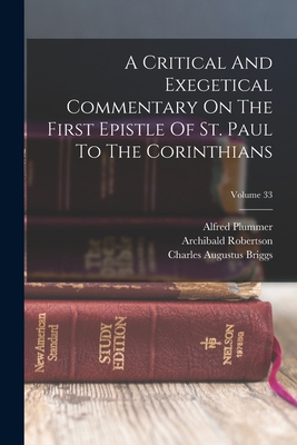 A Critical And Exegetical Commentary On The Fir... 1019293705 Book Cover