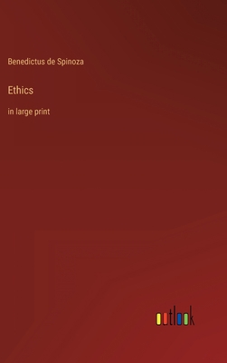Ethics: in large print 3368624512 Book Cover