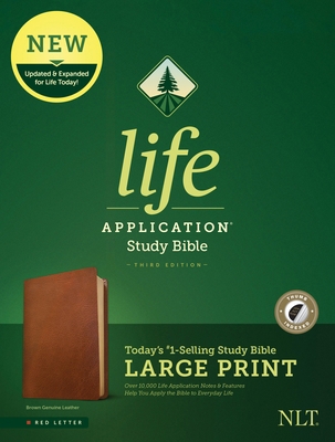 NLT Life Application Study Bible, Third Edition... [Large Print] 1496446895 Book Cover