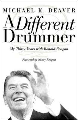 A Different Drummer LP: Thirty Years with Ronal... [Large Print] 0060185619 Book Cover