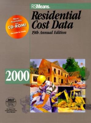 Residential Cost Data, 2000: Square Foot Costs,... 0876295561 Book Cover