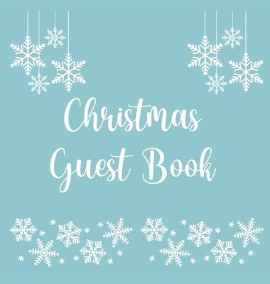 Christmas Guest Book (hardback) 1839903546 Book Cover