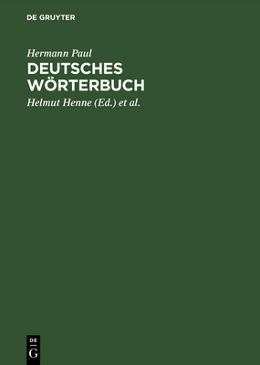 Deutsches Wörterbuch [German] 3484106794 Book Cover