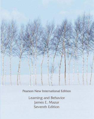 Learning and Behavior 1292022744 Book Cover