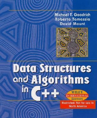 Data Structures and Algorithms in C++ 0471429244 Book Cover