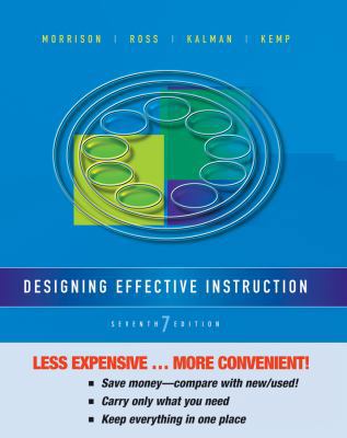 Designing Effective Instruction, Binder Ready V... 1118518942 Book Cover