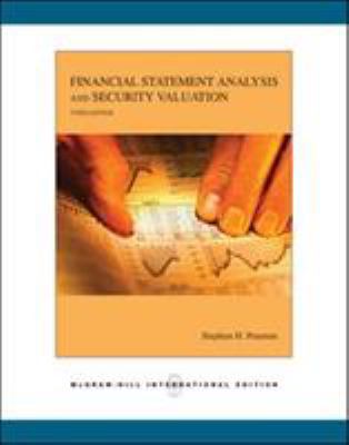 Financial Statement Analysis and Security Valua... 0071254323 Book Cover