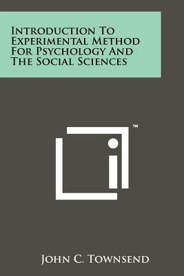 Introduction To Experimental Method For Psychol... 1258246295 Book Cover