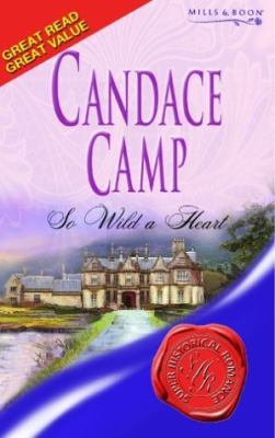 So Wild a Heart (Super Historical Romance) 0263845079 Book Cover