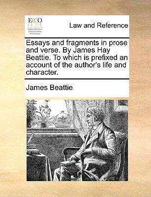Essays and Fragments in Prose and Verse. by Jam... 1140706799 Book Cover
