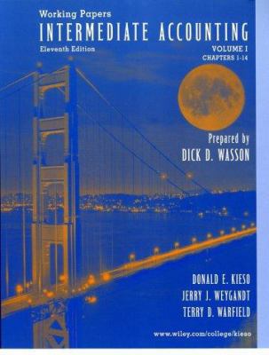 Intermediate Accounting, Chapters 1-14, Working... 0471226564 Book Cover