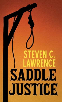 Saddle Justice [Large Print] 1638085307 Book Cover