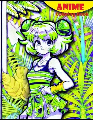Anime Coloring Book B0CN4P6XSP Book Cover