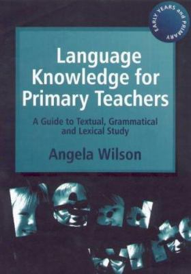 Language Knowledge Primary Teachers 1853466069 Book Cover