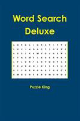 Word Search Deluxe 1329462327 Book Cover
