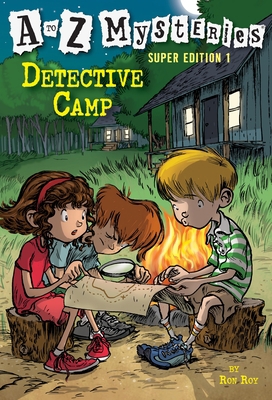 A to Z Mysteries Super Edition 1: Detective Camp 0375835342 Book Cover