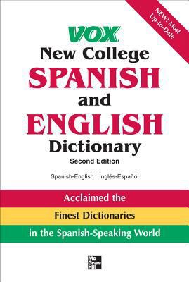 Vox New College Spanish and English Dictionary:... 0071547886 Book Cover