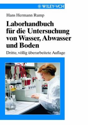 Laborhandbuch Fur die Untersuchung Von Wasser, ... B007RDGNFO Book Cover
