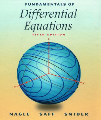 Fundamentals of Differential Equations (5th Edi... 0201338688 Book Cover