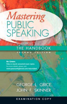 Mastering Public Speaking The Handbook 0205752683 Book Cover