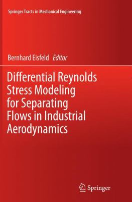 Differential Reynolds Stress Modeling for Separ... 3319385690 Book Cover