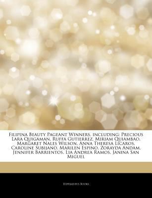 Articles on Filipina Beauty Pageant Winners, Including : Precious Lara Quigaman, Ruffa Gutierrez, Miriam Quiambao, Margaret Nales Wilson, Anna Theresa