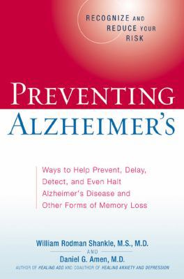 Preventing Alzheimer's: Prevent, Detect, Diagno... 0399151559 Book Cover