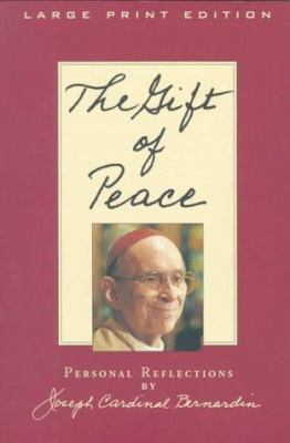 The Gift of Peace: Personal Reflections [Large Print] 0802727255 Book Cover