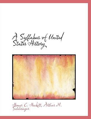 A Syllabus of United States History 1140121952 Book Cover