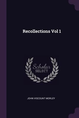 Recollections Vol 1 1377942317 Book Cover