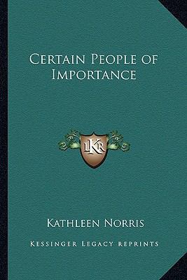 Certain People of Importance 1162643064 Book Cover