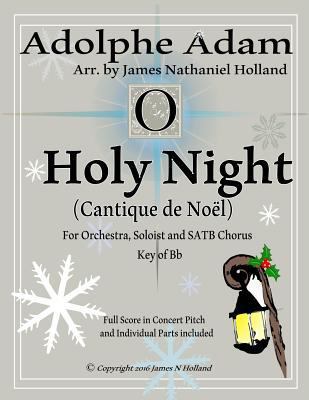 O Holy Night (Cantique de Noel) for Orchestra, ... 1542483271 Book Cover