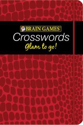 Brain Games Crosswords Glam to Go 1605535605 Book Cover