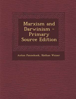 Marxism and Darwinism - Primary Source Edition 1295612755 Book Cover