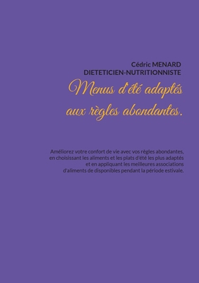 Menus d'été adaptés aux règles abondantes. [French] 2322486892 Book Cover