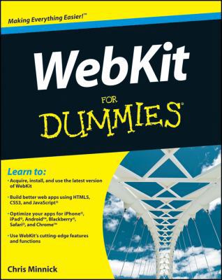 WebKit for Dummies 111812720X Book Cover