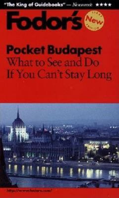 Pocket Budapest 0679029923 Book Cover