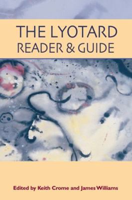The Lyotard Reader and Guide 0748620575 Book Cover