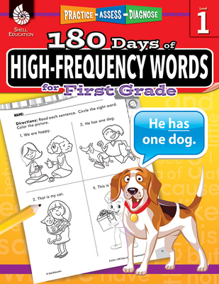 180 Days(tm) High-Frequency Words for First Gra... 1425816347 Book Cover