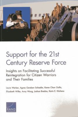 Support for the 21st-Century Reserve Force: Ins... 0833081381 Book Cover