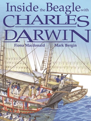 Inside the Beagle with Charles Darwin 1592700411 Book Cover