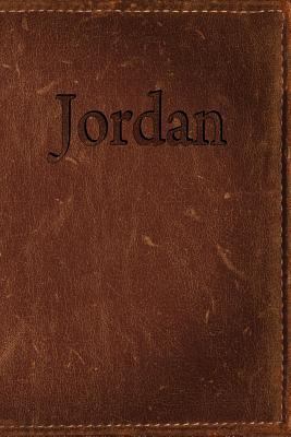 Jordan: Simulated Leather Writing Journal 1790573076 Book Cover