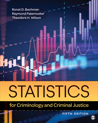 Statistics for Criminology and Criminal Justice 1544375700 Book Cover